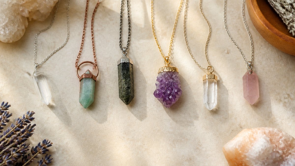 Unique Crystal Necklaces for Women: 7 Handmade Picks
