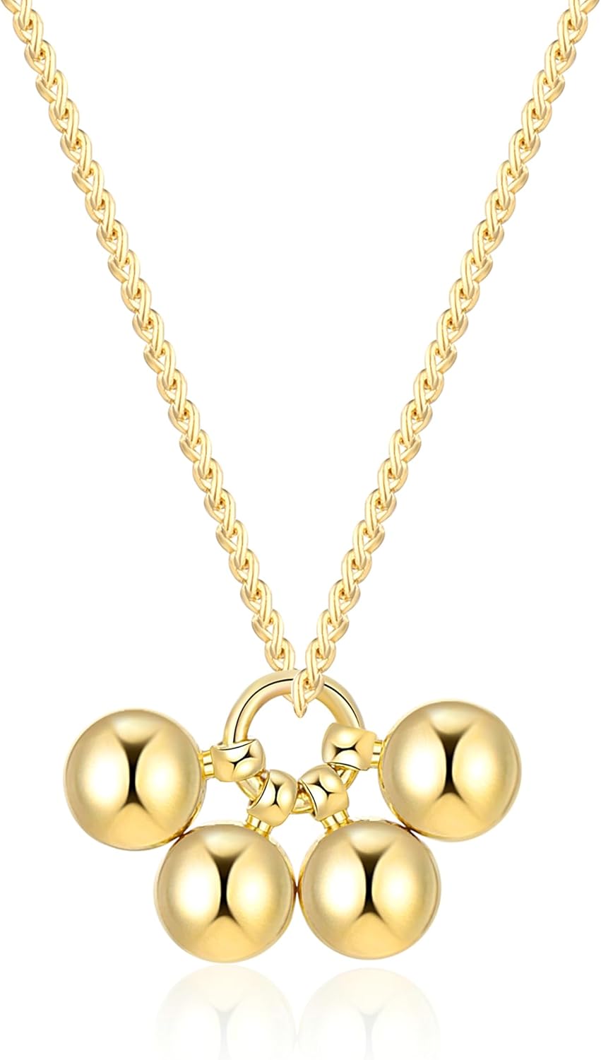 Coin Pendant Necklace for Women 18K Gold and Silver Intertwined Crossover Pendant Two Tone Necklaces Christmas Jewelry Gift