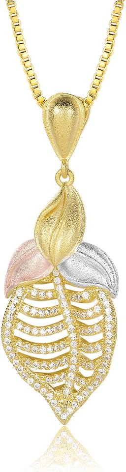 Coin Pendant Necklace for Women 18K Gold and Silver Intertwined Crossover Pendant Two Tone Necklaces Christmas Jewelry Gift