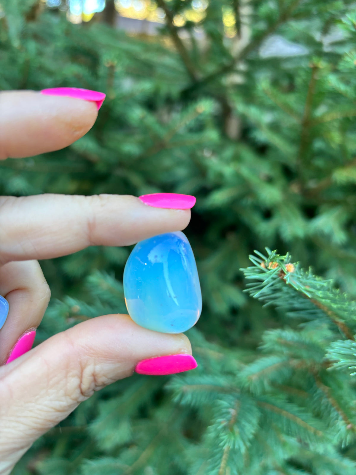Opalite stones tumble stones