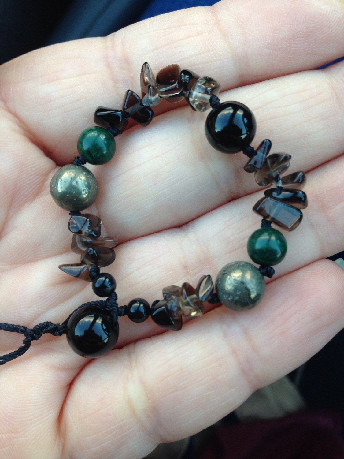 POCKET STONES protection from adverse effects of technology, computer EMF cell phone, pocket stone prayer beads