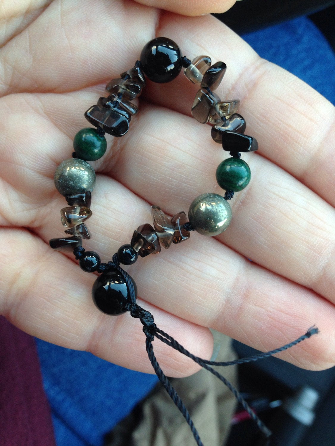 POCKET STONES protection from adverse effects of technology, computer EMF cell phone, pocket stone prayer beads