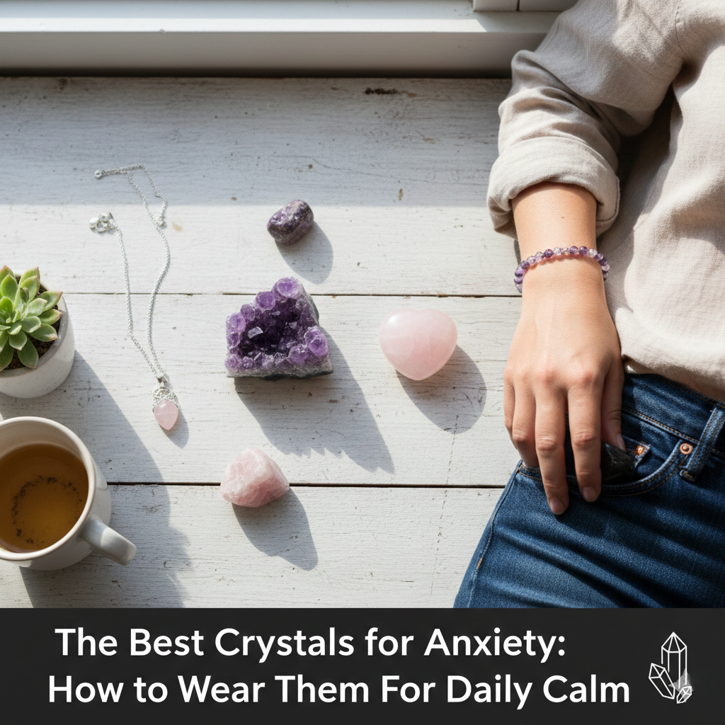 The Best Crystals for Anxiety: How to Wear Them for Daily Calm