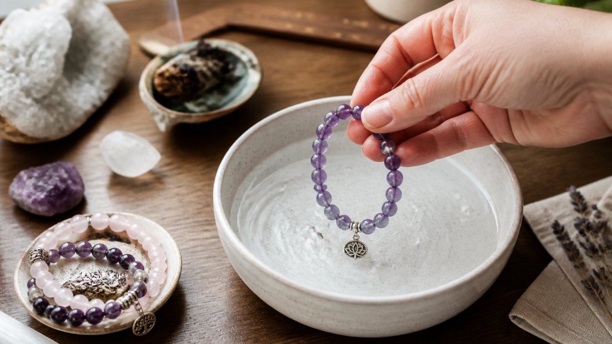 How to Cleanse Healing Stone Jewelry: A Safe Guide