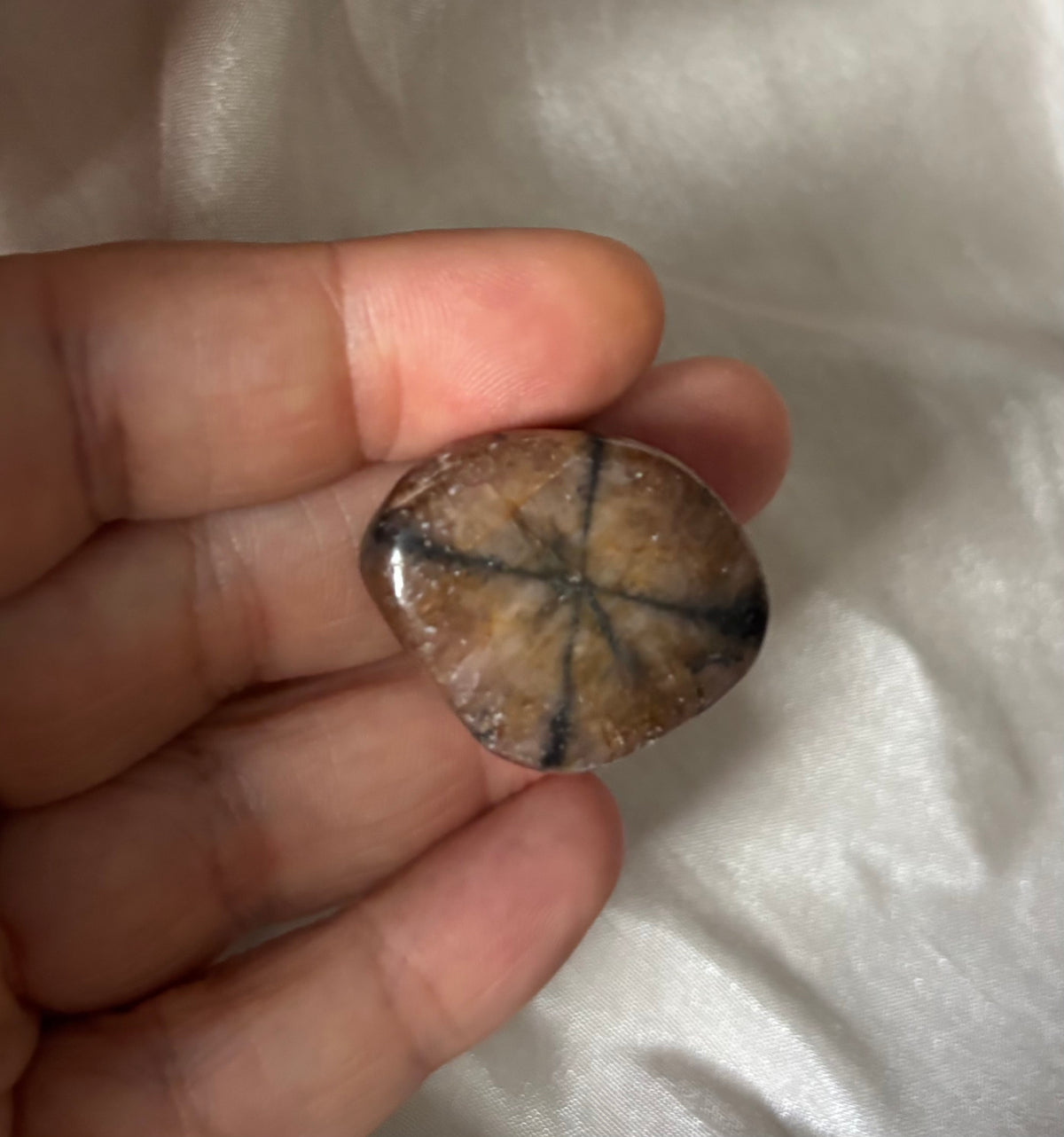 CHIASTOLITE tumblestones, andalusite, natural stone, protection, EMF protection, metaphysical crystals
