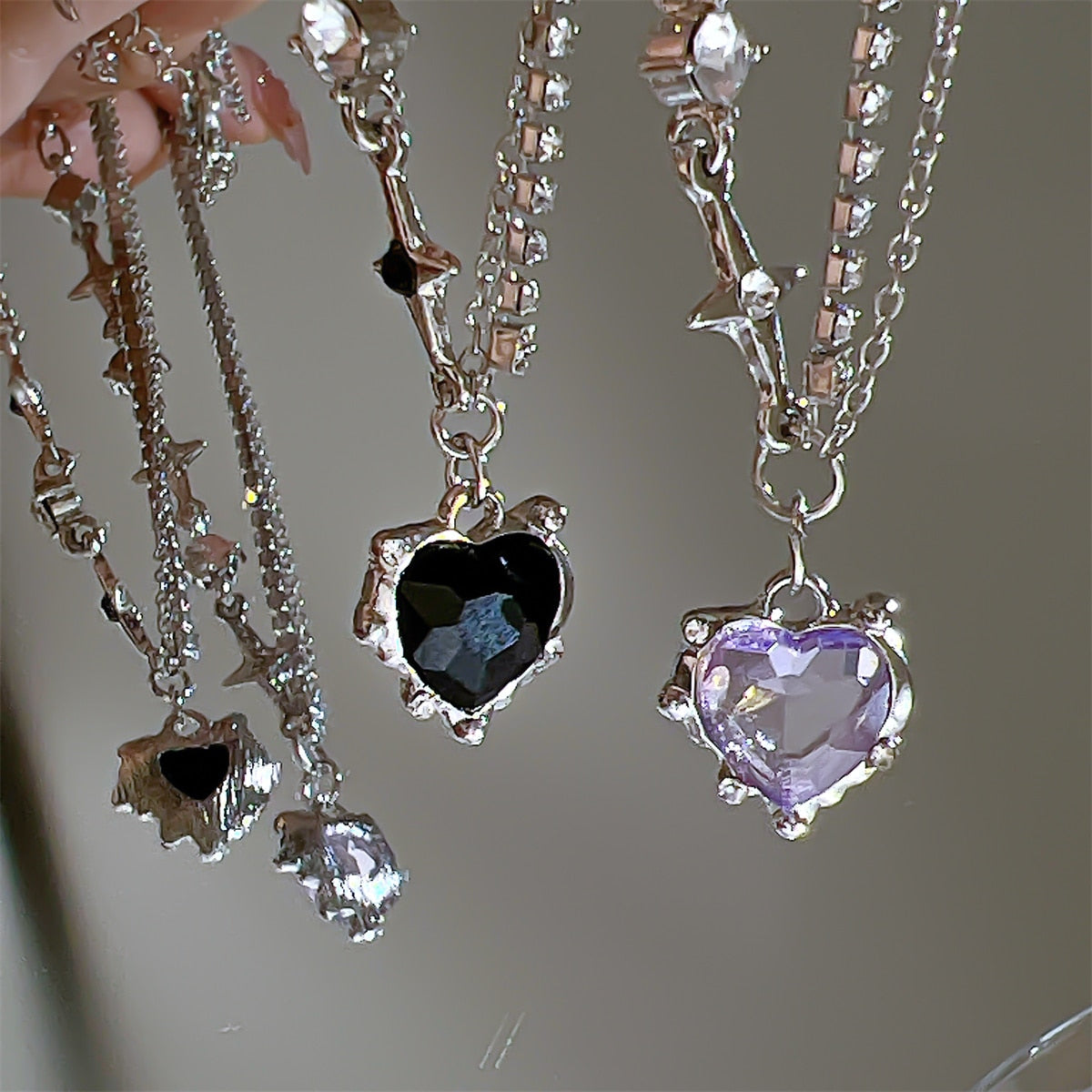 Crystal Heart Necklace