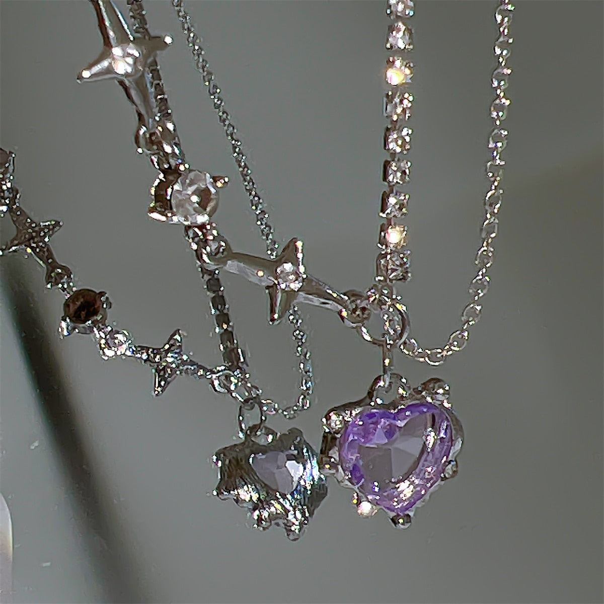 Crystal Heart Necklace