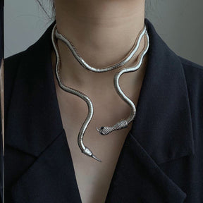 Bendy Snake Necklace