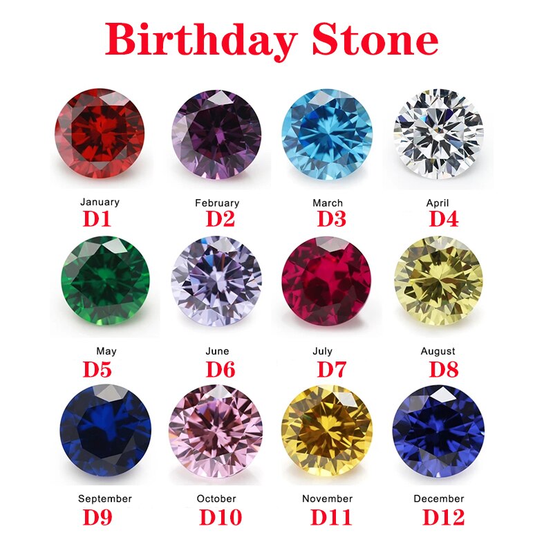 Custom Birthstone Name Rings