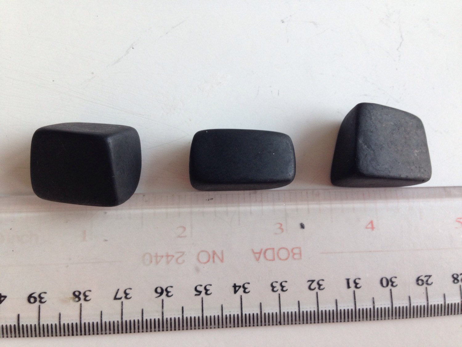 Shungite stones, EMF protection EMF stones, metaphysical crystals, cuboid shapes, irregular cube shape